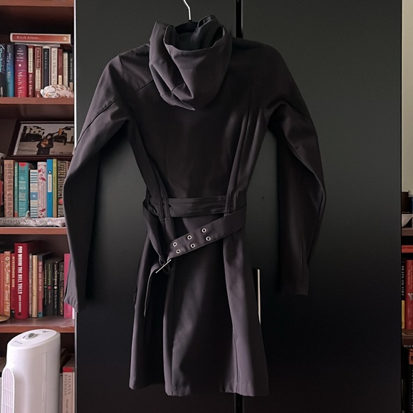 Stormtech Black Long Women’s Raincoat XS - Picture 2 of 8